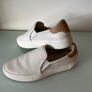 UGG Cream loafers size 8